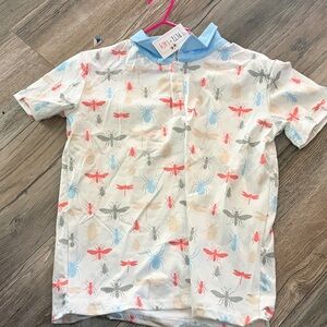 Pete & Lucy nwt bug print shirt size 6